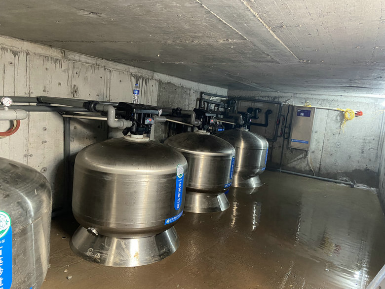 景觀湖循環水處理系統